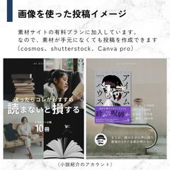 投稿イメージ(有料画像を使ってサポート)