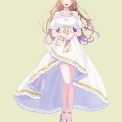 個人Vtuber_女性キャラ_立ち絵イラスト