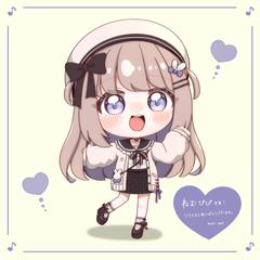 個人Vtuber様よりサムネイル等のイラスト依頼
