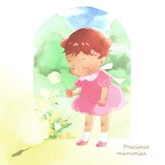 水彩タッチ