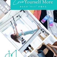 【ピラティススタジオMIEUX様】チラシデザイン(表面)