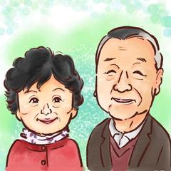 お祝いの為の色紙イラスト