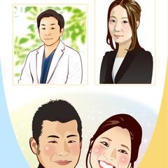 綺麗でそっくりな似顔絵描きます