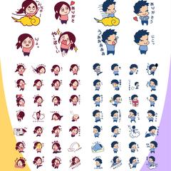 スタンプ・キャラクターデザイン・イラストいかがでしょうか