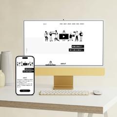 動画制作会社様のWebデザイン