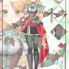 vtuberイラスト + lIve2Dモデリング