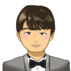 リーフレット用の似顔絵作成