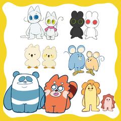 某クリエイターキャラクターデザイン案