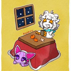 ポストカード（こたつ）