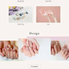 Éclat Nail｜Web Design & Coding