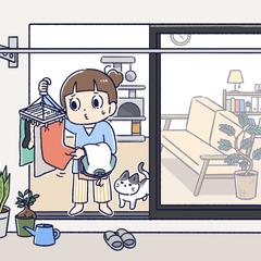 洗濯物がなかなか乾かない