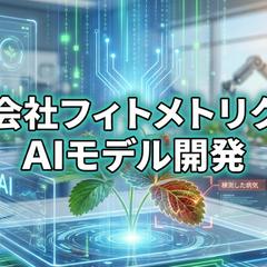 株式会社フィトメトリクスでのAIモデル開発