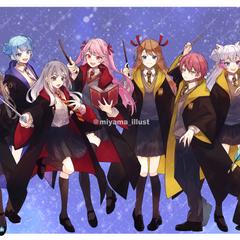 歌ってみた動画用のイラスト