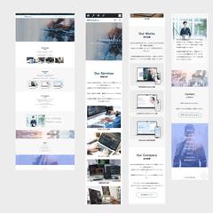 コーポレートサイトのデモサイト
