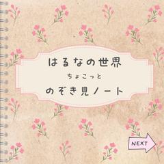 ꕤのぞき見ノートꕤ  表紙