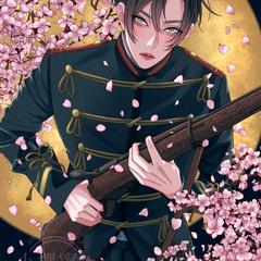 夜桜