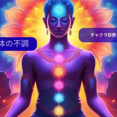 チャクラ診断で身体の不調をみる。