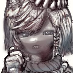 オリジナルキャラクターのイラスト