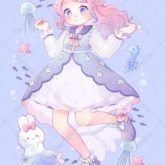 立ち絵/海のプリンセス