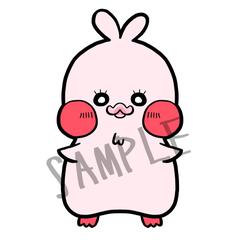 女の子のひよこ作成