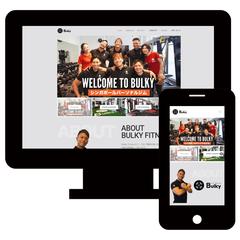 Bulky FItness 様　webサイト制作