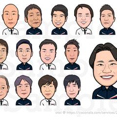 ショップ店員の似顔絵作成