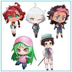 デフォルメキャラクター、絵柄寄せ（サンプル）