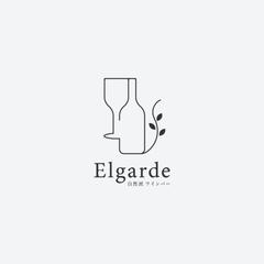 自然派ワインバー「elgarde」ロゴ