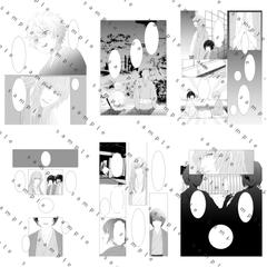 モノクロ漫画サンプル①