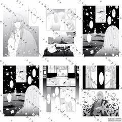 モノクロ漫画サンプル②