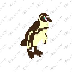ペンギンのドット絵