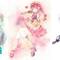 【イラスト】アナログイラスト作例