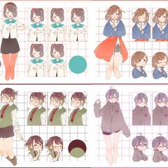 【キャラクターデザイン】わたしを構成する4つの要素