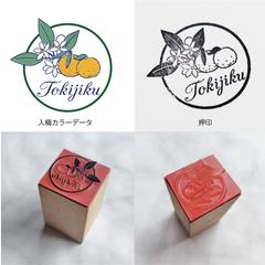 TokijikuToba 様　カラーデータからゴム印作成