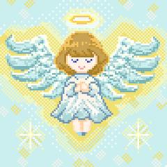 ドット絵天使