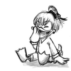 あひる風似顔絵