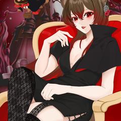 【work】ラフィーリア・スカーレット様　ハロウィンイラスト