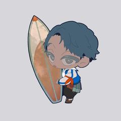 オリジナルキャラクターのデフォルメイラスト