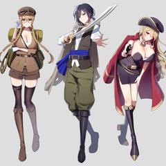 TRPG用立ち絵