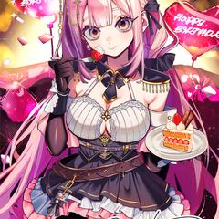 めいるる様誕生日用イラスト
