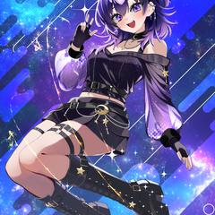 紫月ルイ様全身イラスト