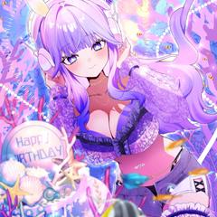 海神楽りら様　お誕生日イラスト