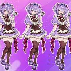 オリジナルキャラクター様　紫