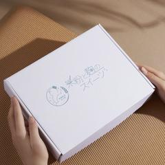 米粉と麹を使ったスイーツ店のロゴデザイン