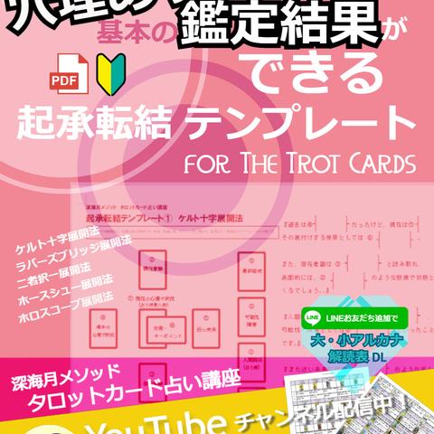 穴埋めするだけ 基本の鑑定結果ができる 起承転結テンプレート 深海月linaさん 占い師 のポートフォリオ ココナラ