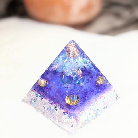 ミンタカの海 パールバイオレットオルゴナイト Angelworksぷちとまとさん 地球科学系サイキックヒーラー のポートフォリオ ココナラ