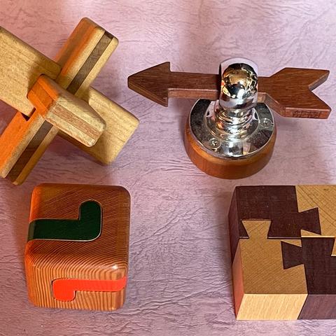 組み木パズル（不可能物体パズルなど）試作、デザイン リュウジュさん(職人芸術家（アーティザン）)のポートフォリオ ココナラ