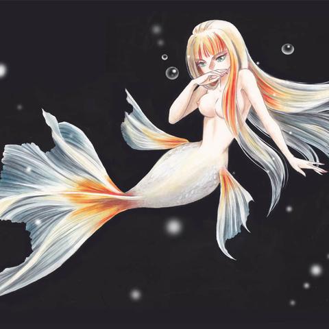 人魚金魚 ー妖艶ー 琴月リュウさん フリーの絵描き のポートフォリオ ココナラ 人魚金魚 ー妖艶ー 琴月リュウさん フリーの絵描き のポートフォリオ ココナラ