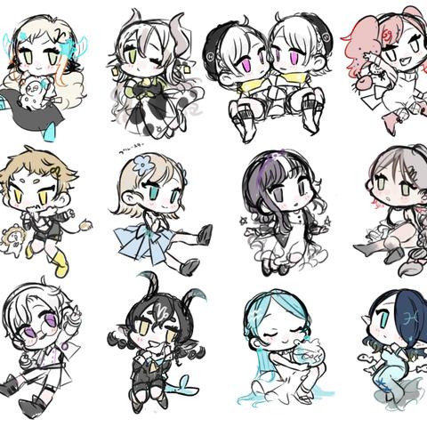 にこlzzさん イラスト制作 のポートフォリオ ココナラ