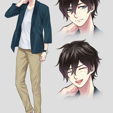 乙女ゲーム風男性イラスト Oinaryさん イラストレーター 漫画家 のポートフォリオ ココナラ